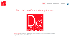 Desktop Screenshot of diezalcubo.com