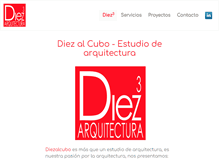 Tablet Screenshot of diezalcubo.com